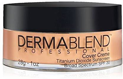 Dermablend Cover Creme Full Coverage Foundation Makeup With Spf 30, 30N Sand Beige, 1 Oz. Foundation