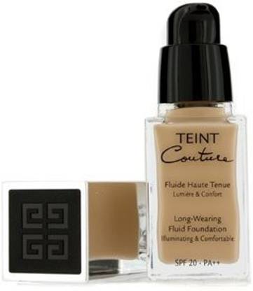 GIVENCHY Teint Couture Long Wear Fluid Foundation Spf 20, No. 5 Elegant Honey, 0.8 Ounce Foundation