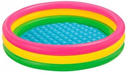 INTEX Sunset Glow Baby Pool 2 feet Inflatable Swimming Pool