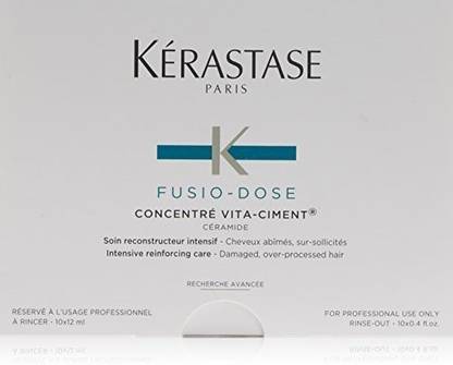KERASTASE Fusio Dose Concentre, Vita Ciment, 0.4 Fluid Ounce, 10 Count