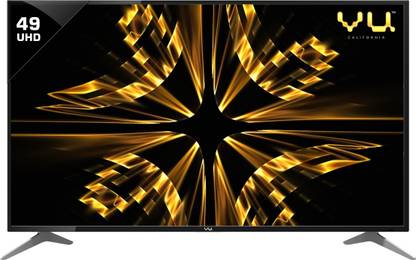 Vu Iconium 124 cm (49 inch) Ultra HD (4K) LED Smart Android Based TV