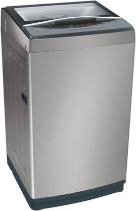 BOSCH 6.5 kg Fully Automatic Top Load Washing Machine Grey