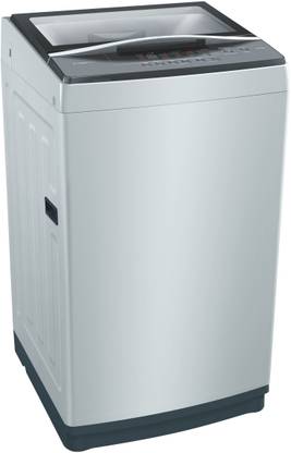 BOSCH 6.5 kg Fully Automatic Top Load Washing Machine Grey