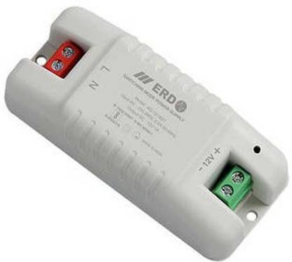 SKE ERD LD-201T BT 12V - 2Amp CCTV Camera Power Supply Best Use for 2 IR Camera Cable Compensation Switch For Voltage Boosting Worldwide Adaptor