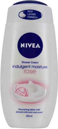 NIVEA Shower Cream, Indulgent Moisture Rose - 250ml