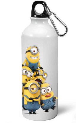 MUGKIN A077- Minion despicable me Official printed (1 Bottle) ml- 600 ml Sipper