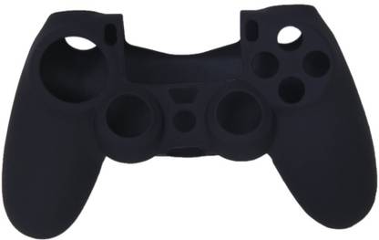 microware Silicone Protective Skin Case Cover for Sony PlayStation 4 PS4 Controller - Black  Gaming Accessory Kit