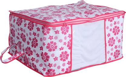 KUBER INDUSTRIES Design 1 Piece Non Woven Storage Bag Set, Pink Rbedst25