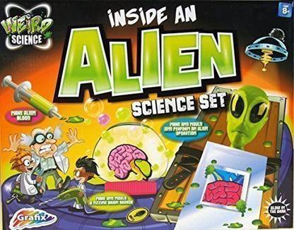Generic GRAFIX Weird Science Toy - Inside an Alien Experiments Set