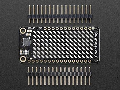 Adafruit 15X7 Charlieplex Led Matrix Display Featherwing - Blue