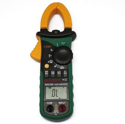 Mastech MS2108 True RMS AC/DC Clamp Meter Digital Multimeter