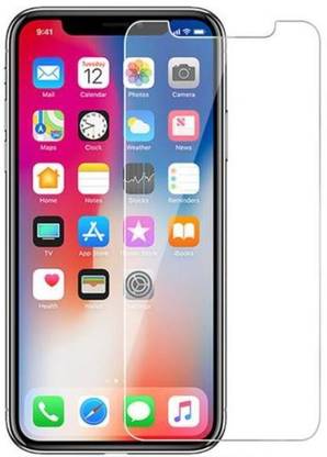 RM WORLD Tempered Glass Guard for Apple iPhone X