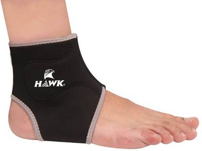 HAWK Adjustable Ankle Support, Made of Quality Neoprene, Size M Ankle Support