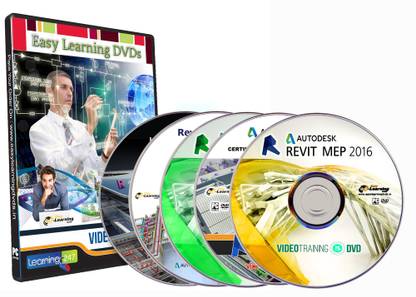 Easy Learning Mastering Revit MEP Mechanical, electrical, and plumbing Courses Video Training Tutorials on 5 DVDs