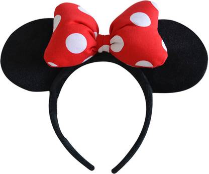 Majik Bow head band Minnie Mouse, Mickey Mouse Bow Headband, Minnie Mouse Ears Headband Head Band
