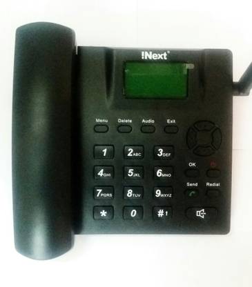 Inext GSM Fixed Wireless Phone i(-series (9000) Corded Landline Phone