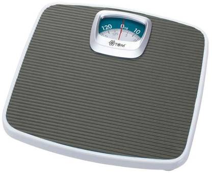 ATOM AL910 Analog Regular Size Platform Mechanical Health Monitor Scale With Max Capacity 130Kg Weighing Scale