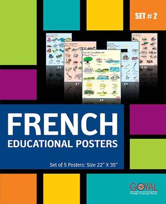 FRENCH EDUCATIONAL POSTERS - SET # 2(French)