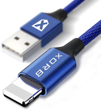 XORB Lightning Cable 1 m USB Cable For iPhone,Fast Data Charging Charger Cable For iPhone X 8 7 6 6s s 5 5s se iPad
