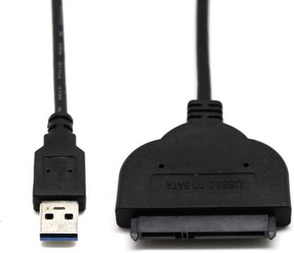 ANDTRONICS Micro USB Cable 0.25 m USB 3.0 to 2.5" SATA III Hard Drive Adapter Cable - SATA to USB 3.0 Converter for SSD/HDD - Hard Drive Adapter Cable