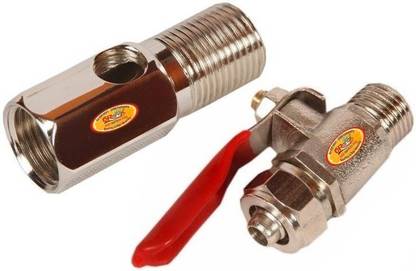 ORANGE Inlet Set / Valve / Socket for Water Purifier-3/8 Ball Valves