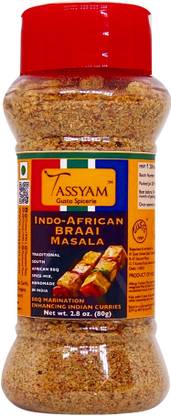 Tassyam BRAAI Indo African Seasoning 80g | Dispenser Bottle