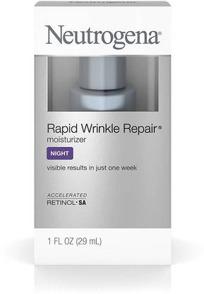 NEUTROGENA Rapid Wrinkle Repair Anti-Wrinkle Night Accelerated Retinol SA Facial Moisturizer