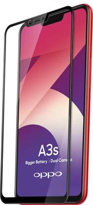 Knotyy Edge To Edge Tempered Glass for OPPO A5, Oppo A3s, Realme 2, Realme C1, Realme C1