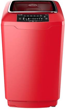 Godrej 7 kg Fully Automatic Top Load Washing Machine with In-built Heater Red