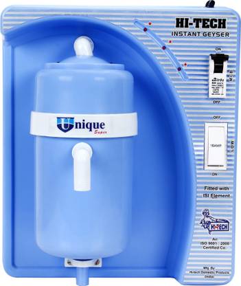 HI-TECH UNIQUE 1.5 L Instant Water Geyser (UNIQUE, SKY BLUE)