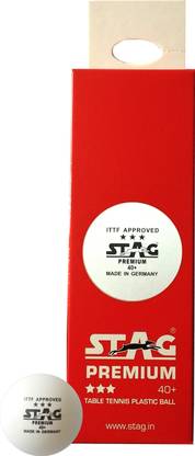 STAG 3 star premium Table Tennis Ball