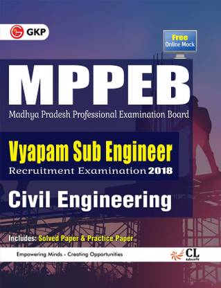 Mppeb Vyapam Sub Engineer Civil Engineering