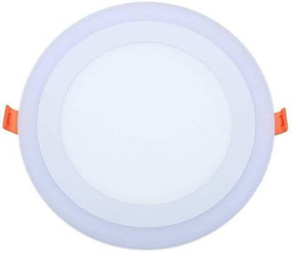 D'Mak 15 Watt Round PGB Color Multicolor Effect 3D Led Panel Light (Pack of 06) Ceiling Light Ceiling Lamp