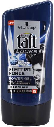 Schwarzkopf Looks Electro Force Power Gel, High Tech Hold - 150ml Hair Gel