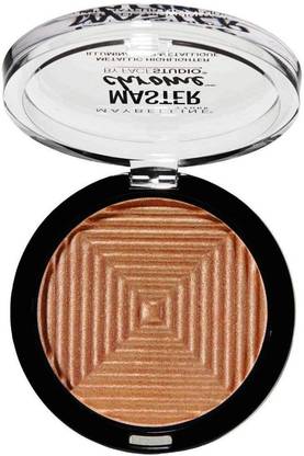 MAYBELLINE NEW YORK Face Studio Master Chrome Metallic Highlighter, Molten Gold, 6.7g Highlighter