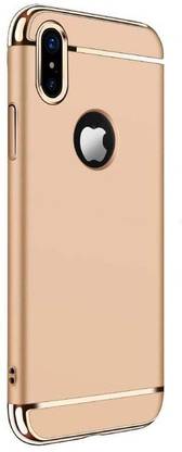 Wideals Back Cover for Apple iPhone X Hard Premium Matte Shockproof 3 in 1
