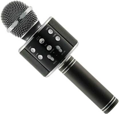 COMP GRAVIT WS-858 Bluetooth Karaoke Microphone With Audio Recording Microphone Microphone
