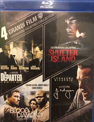 The Departed/Blood Diamond/Shutter Island/J. Edgar Blu-ray