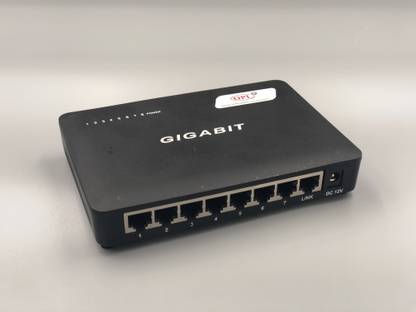 opl Reverse PoE Web Managed (All Giga) Switch for ONU/ONT 8 Ports 1000 Mbps Fully Managed Network Switch