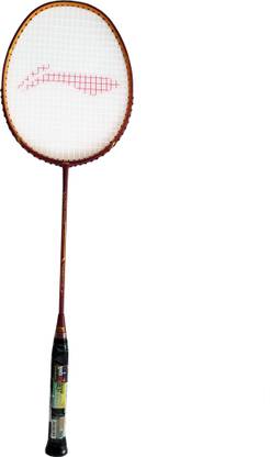 LI-NING SS-99 Plus Gold, Maroon Strung Badminton Racquet