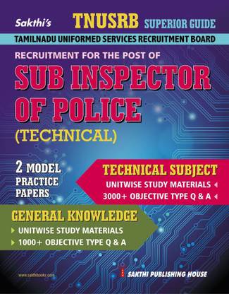 TNUSRB Sub Inspector of Police Technical