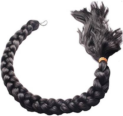 JAMPAK Artificial Prandi Choti For Women And Girls 24 Inches Dark Brown  Extension Hair Extension