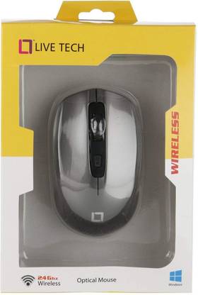 Live Tech MSW-11 2.4 Ghz Wireless Optical Mouse and Stop Virus F-Secure Antivirus Wireless Optical  Gaming Mouse