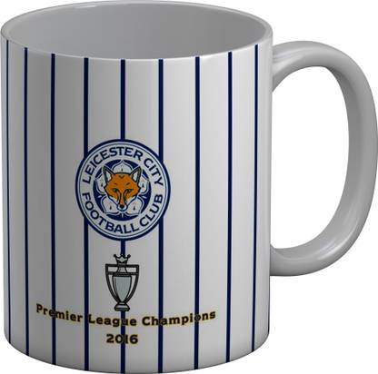 FunkyTradition Leicester City Football Club Premier League Champions 2016 Ceramic Coffee for Friends Forever for kids Ceramic Coffee Mug