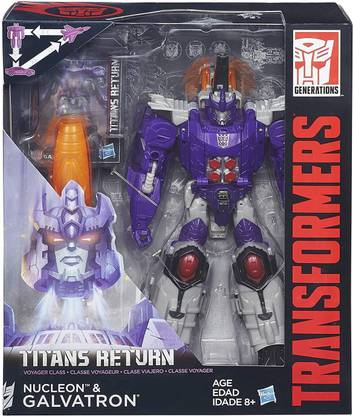 TRANSFORMERS Titans Return Nucleon and Galvatron