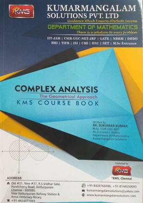 COMPLEX ANALYSIS , THE GEOMETRICAL APPROACH