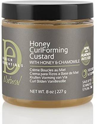 Generic Design Essentials Natural Honey Curl Forming Custard Infused With Almond Avocado Honey & Chamomile