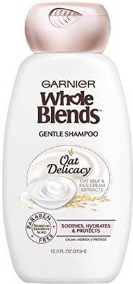 GARNIER Whole Blends Gentle Shampoo Oat Delicacy For Sensitive Scalp 12.5 Fl. Oz.