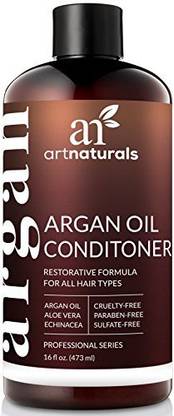 Artnaturals Argan Oil Hair Conditioner - 16 Oz - Sulfate Free - Best Treatment For Damaged & Dry Hair - Made With Organic Ingredients & Keratin