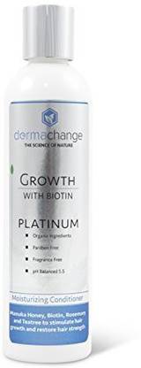 DermaChange Platinum Hair Growth Shampoo - With Vitamins - To Make Hair Grow Fast - Argan Oil And Biotin To Support Regrowth